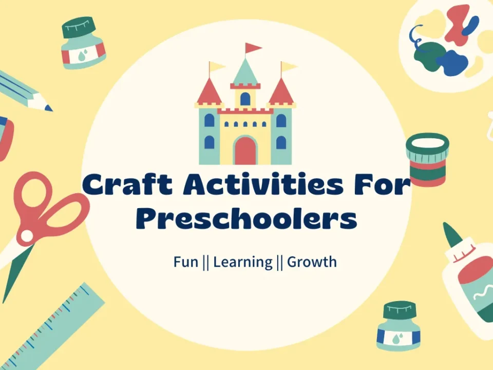 Craft Activities For Preschoolers